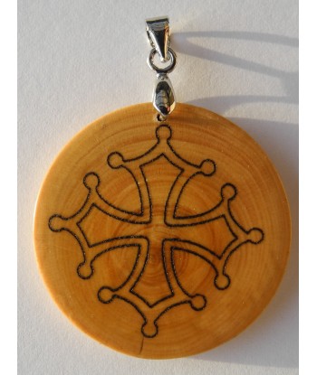 Médaillon croix occitane